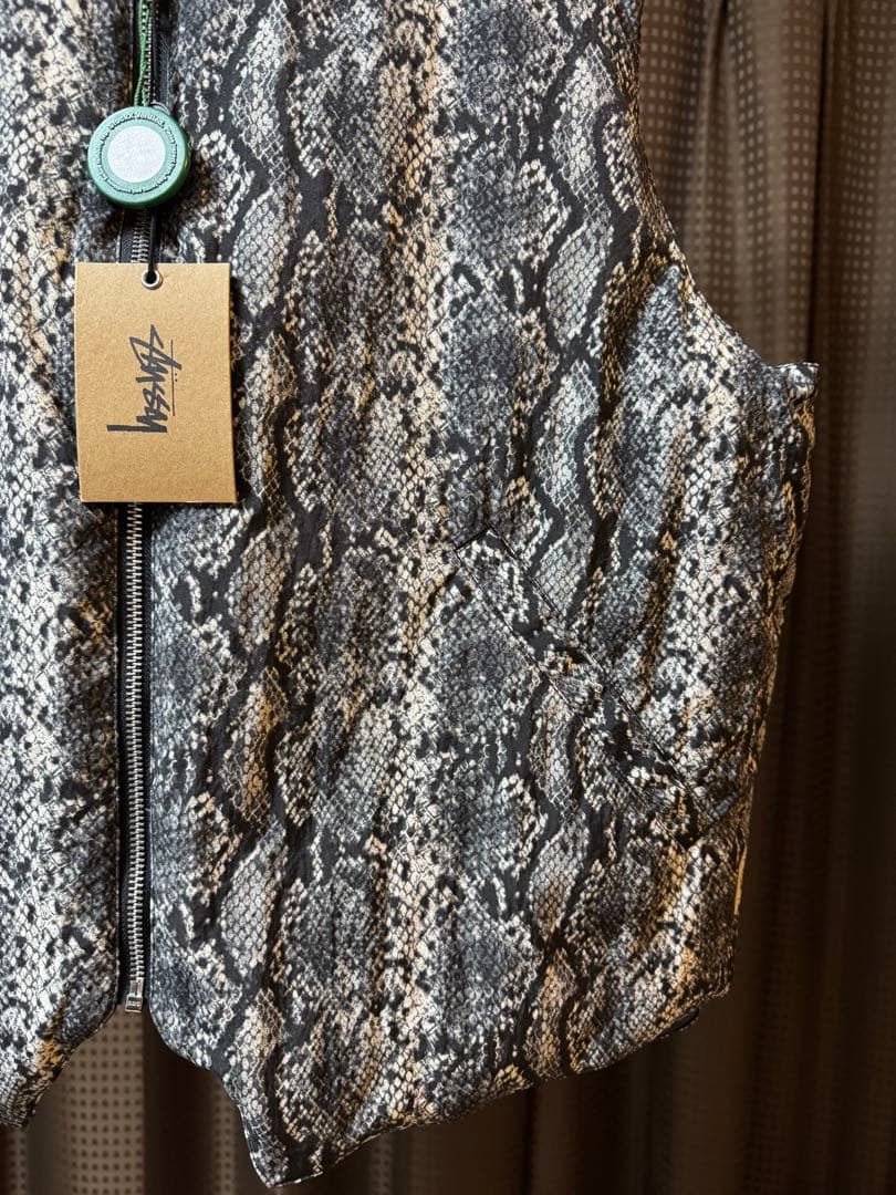 Stüssy Python Reversible Vest Lサイズ