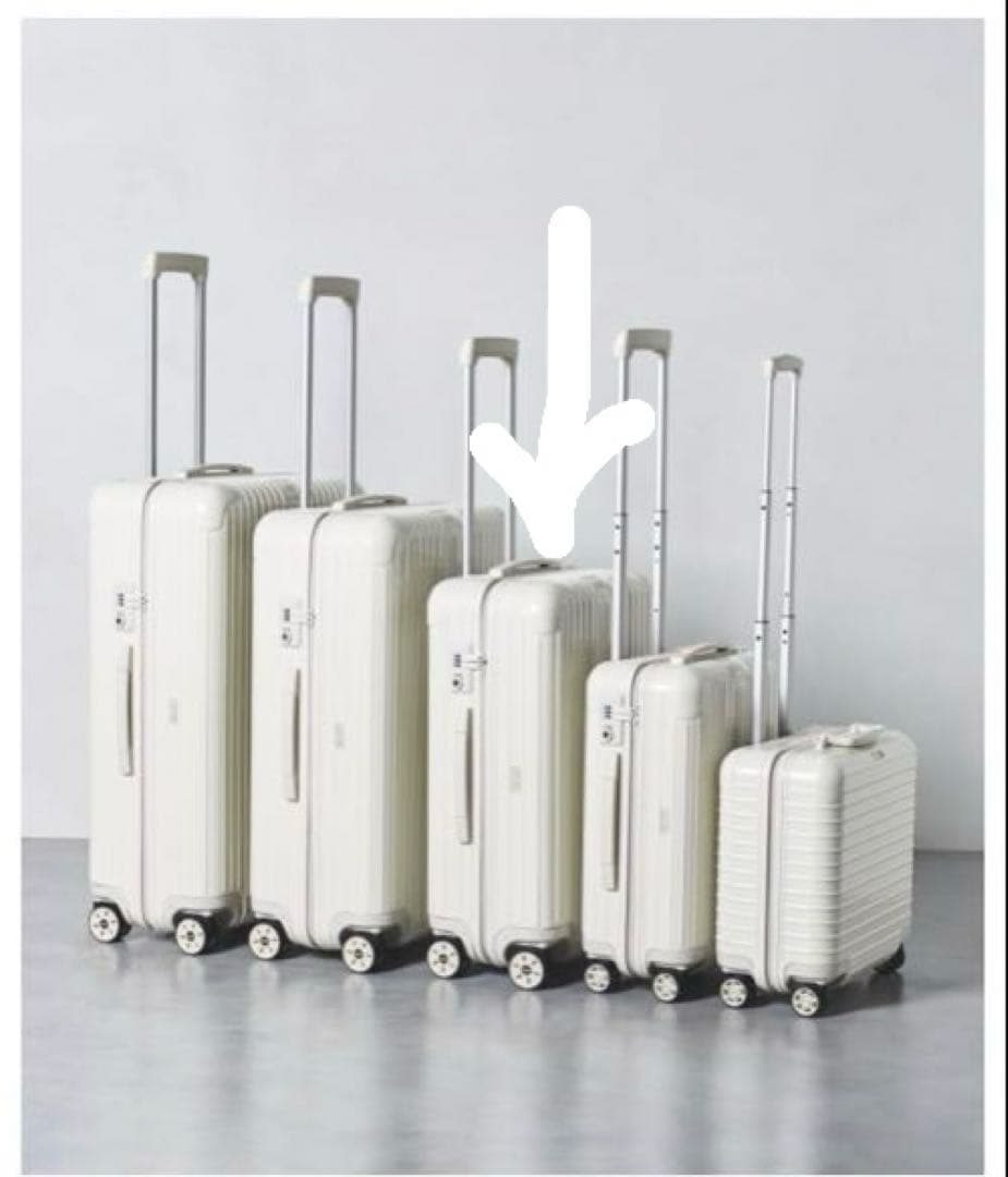 よ*こ様 未使用　リモワ　ユナイテッドアローズ別注　ECRU 58L