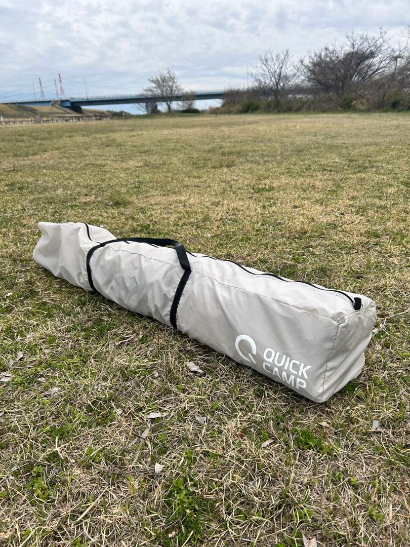 ＊美品 クイックキャンプ ワンタッチタープ2.5×2.5m