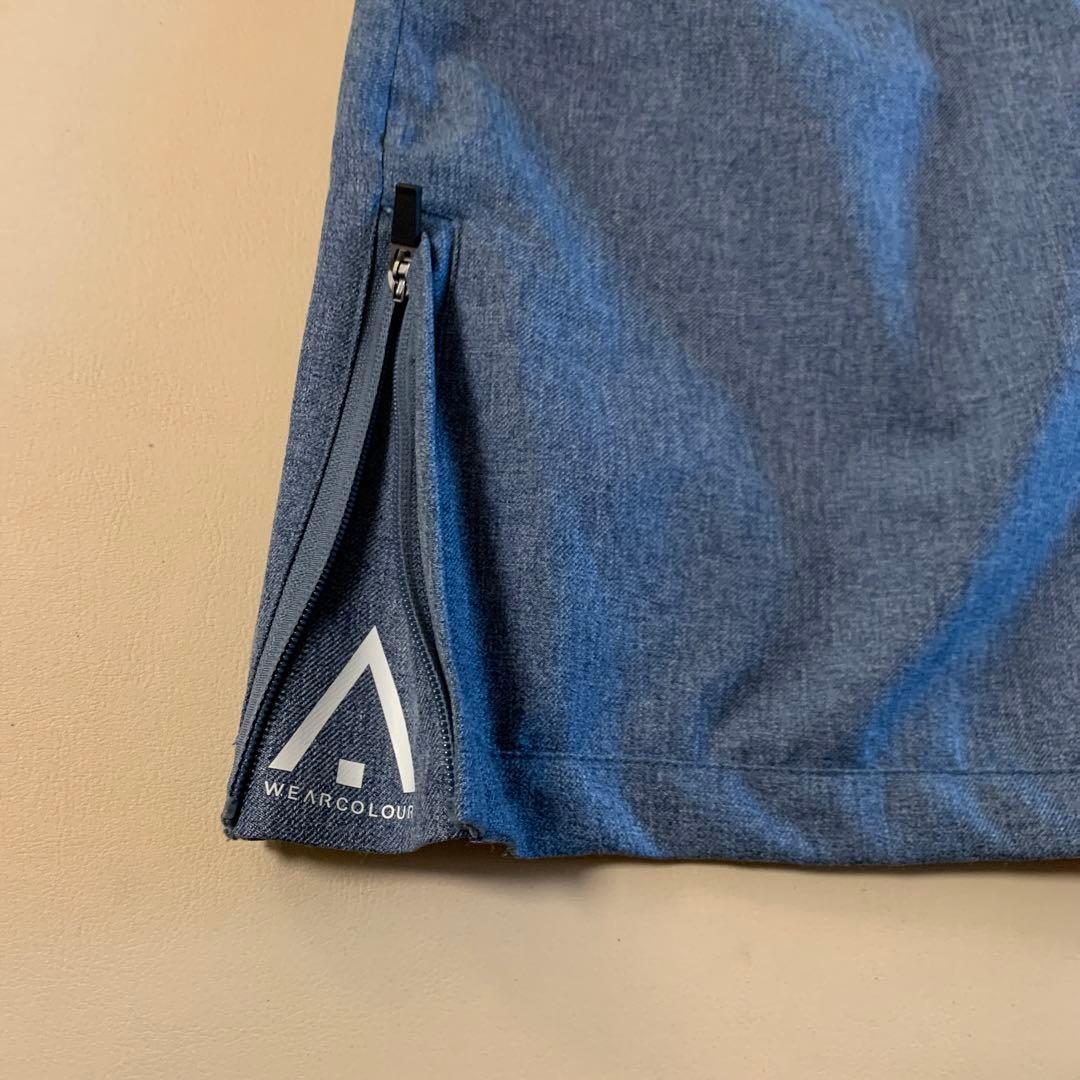 CLWRレディースBIBパンツDENIMカラーXSサイズ