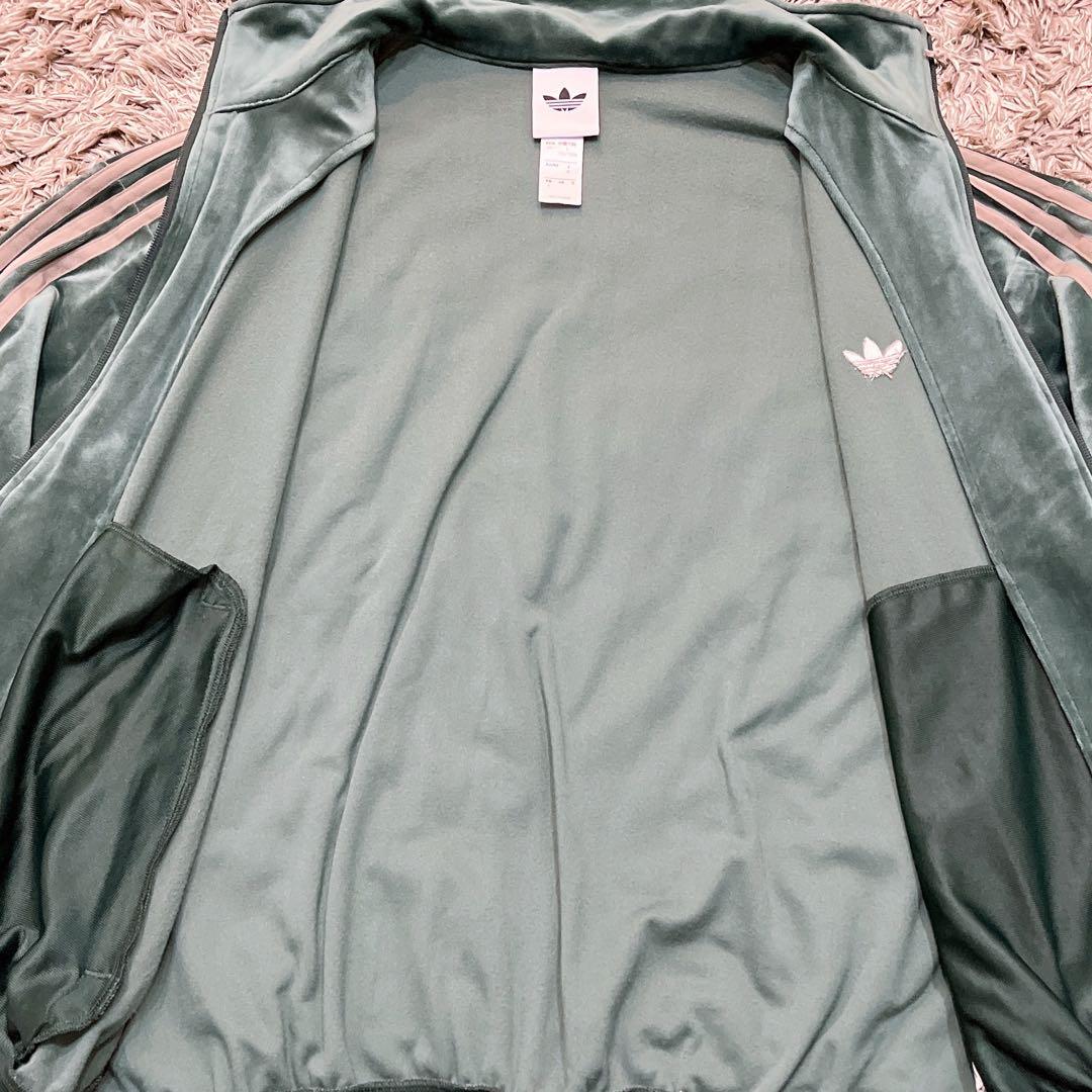 希少✨adidas ファイヤーバード ベロア トラックジャケット ジャージ XL
