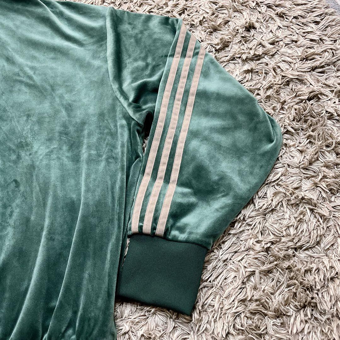 希少✨adidas ファイヤーバード ベロア トラックジャケット ジャージ XL
