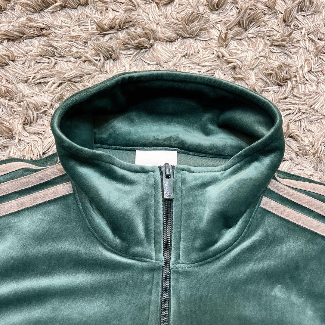 希少✨adidas ファイヤーバード ベロア トラックジャケット ジャージ XL