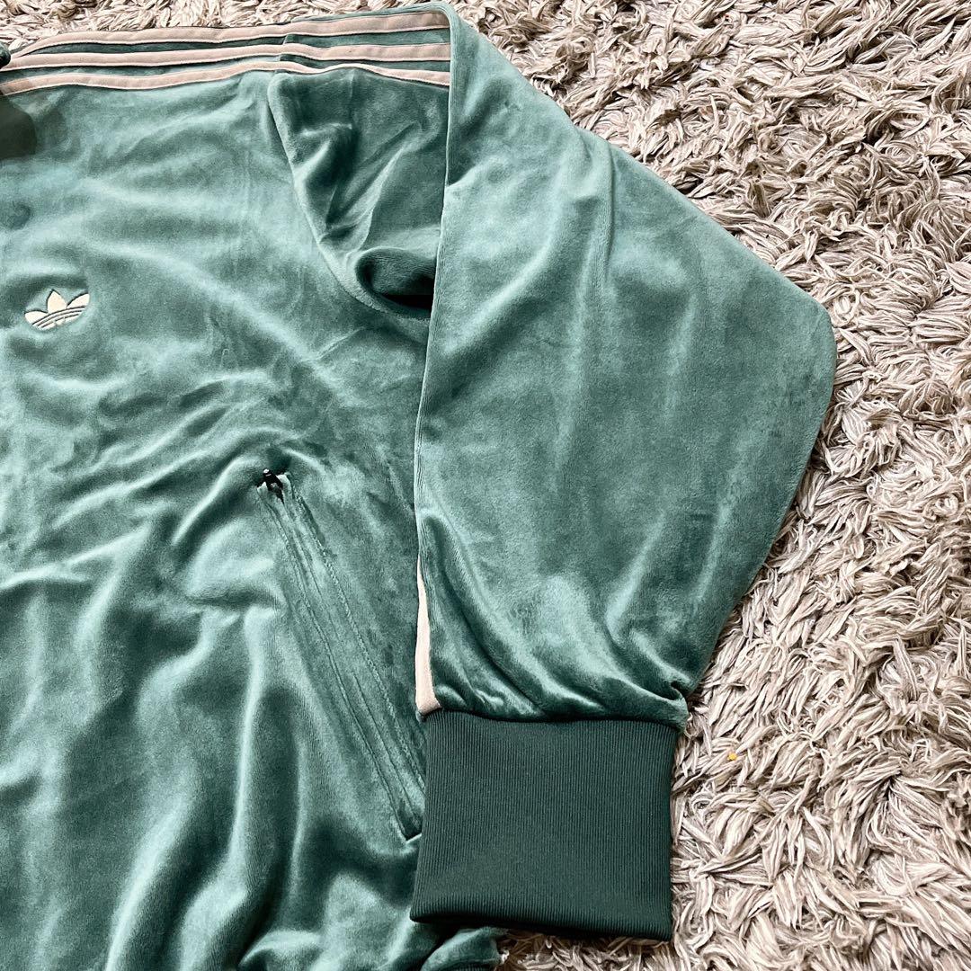 希少✨adidas ファイヤーバード ベロア トラックジャケット ジャージ XL