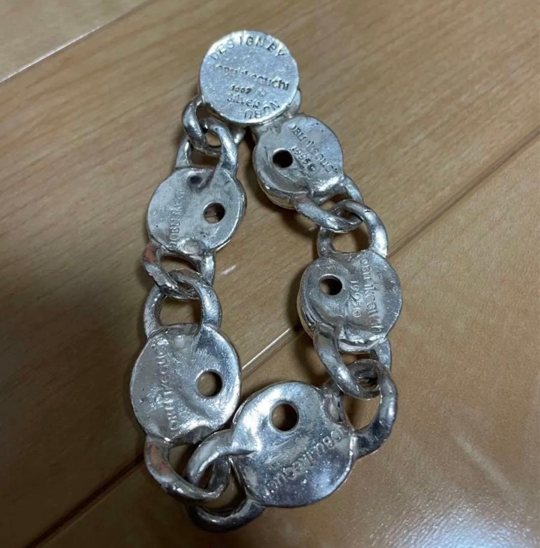 専用　希少　ノブイケグチ　ブレスレット　シルバー925