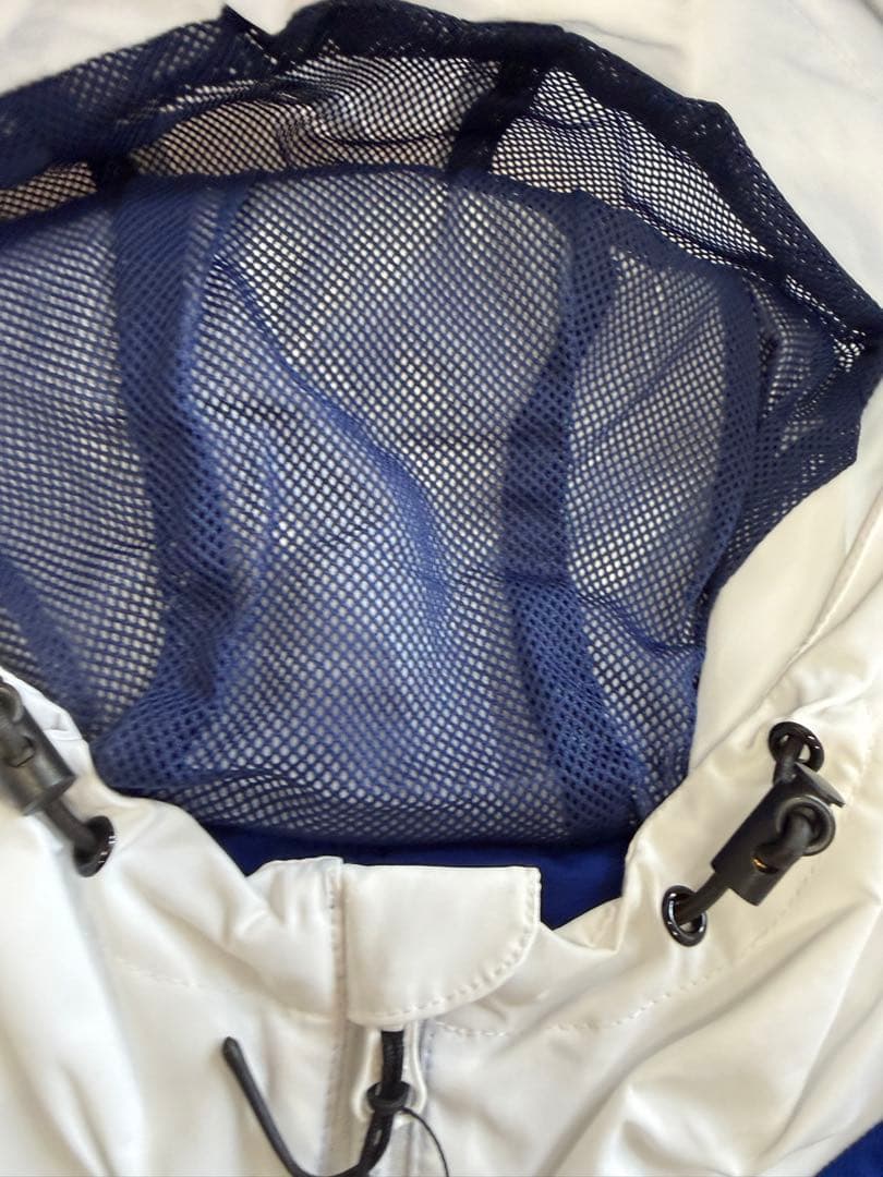 ¥33,000V12/XL撥水タフタナイロンジャケットレインウェア高機能パーカー