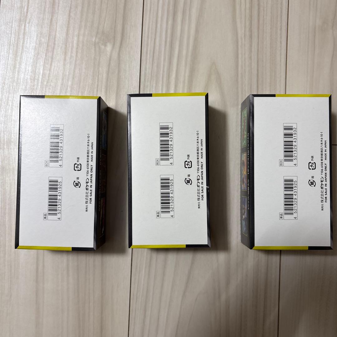 ポケモンカードゲームMEGAドリームEX メガドリーム 3BOX シュリンクなし