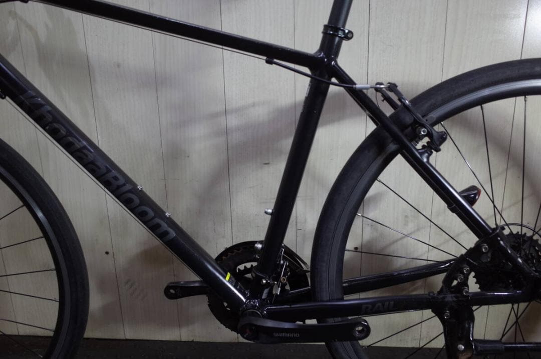 コーダーブルームrail 700C アルミ 24速 480mmクロス BLACK