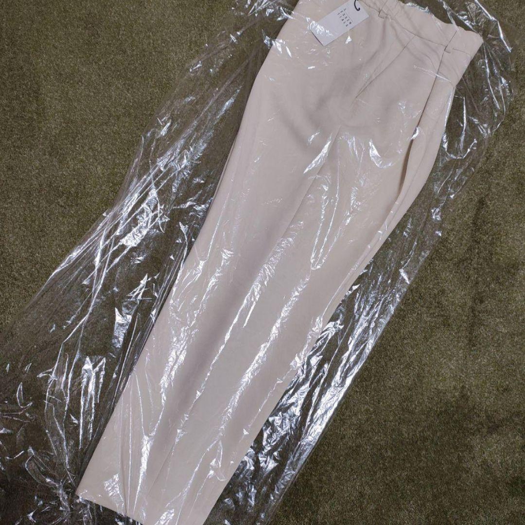 S.ESSENTIALS ウォッシャブルパンツ size36 オフホワイト