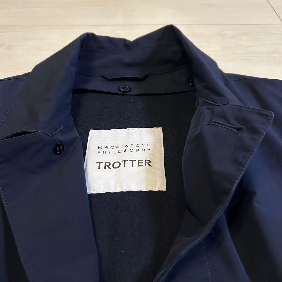 マッキントッシュフィロソフィー TROTTER ステンカラーコート ライナー付