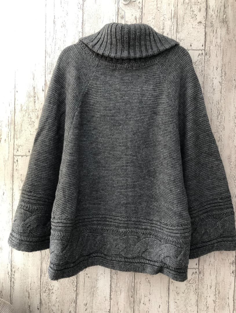 BURBERRY BLUE LABEL カーディガンポンチョ希少