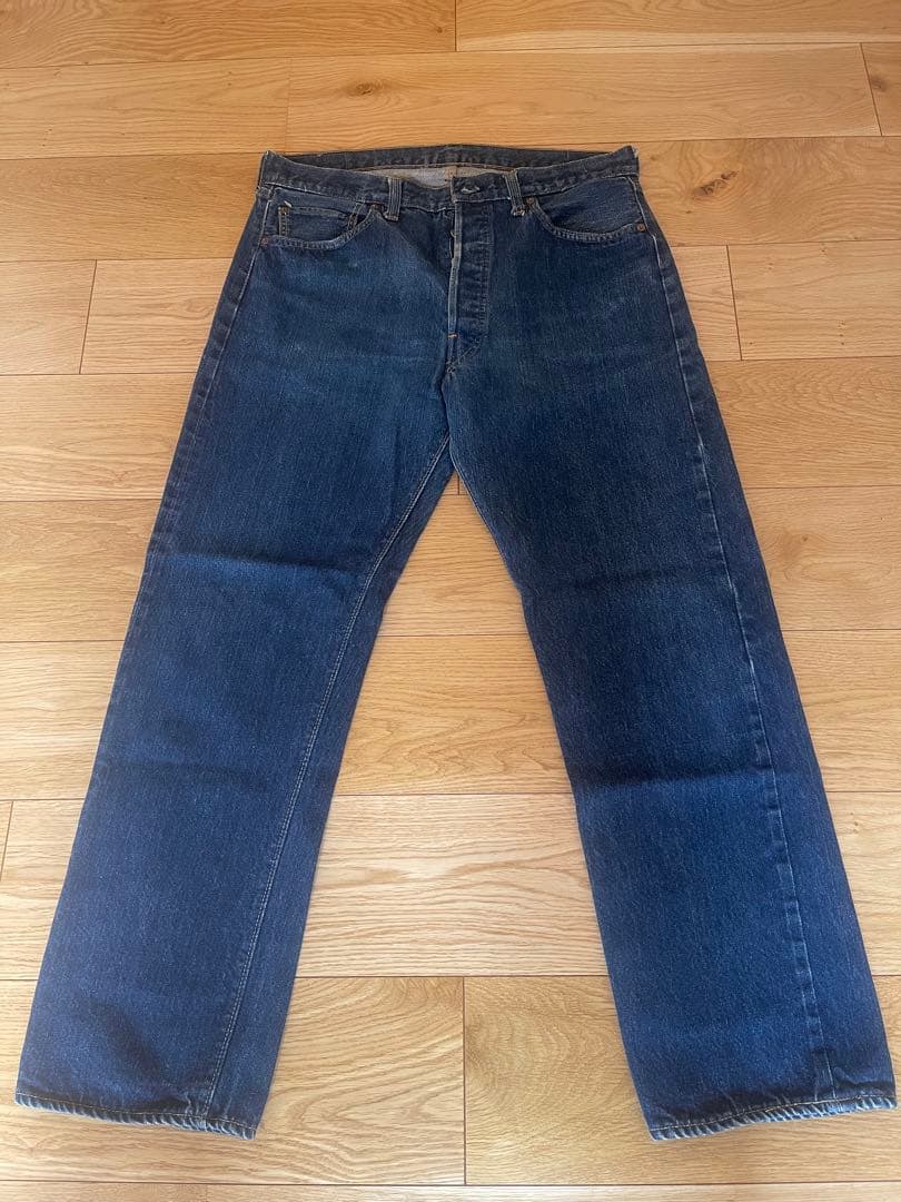 リーバイス 501 66前期 36×32 濃紺 ノーダメージ