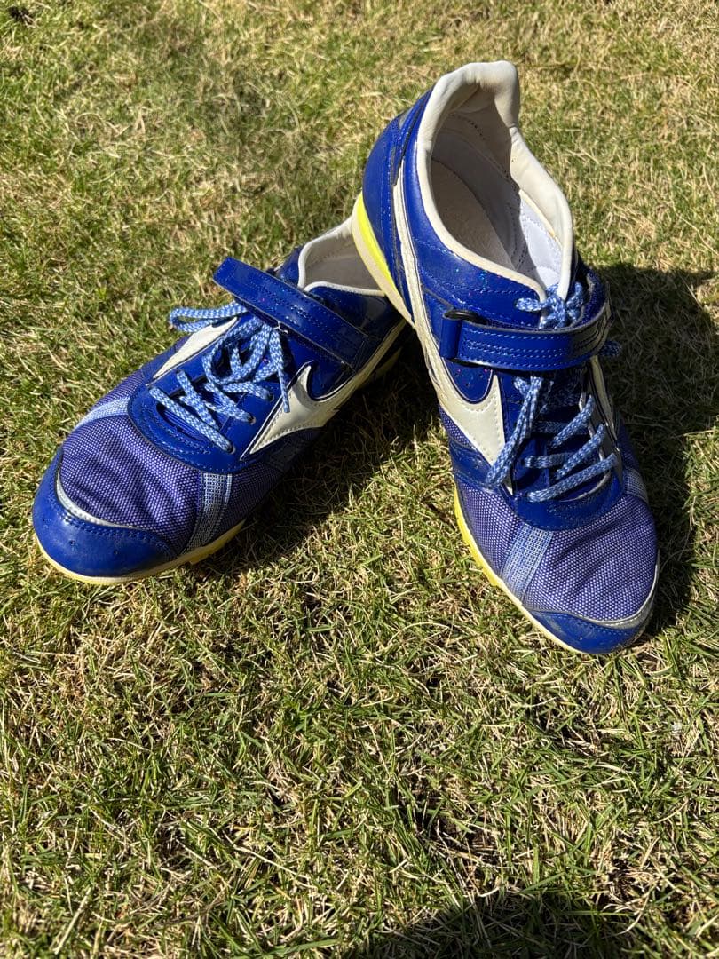 【美品】Mizuno FIELD GEO 25.5cm スパイクシューズ　跳躍用