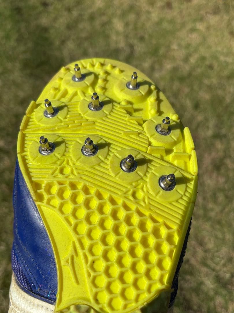 【美品】Mizuno FIELD GEO 25.5cm スパイクシューズ　跳躍用