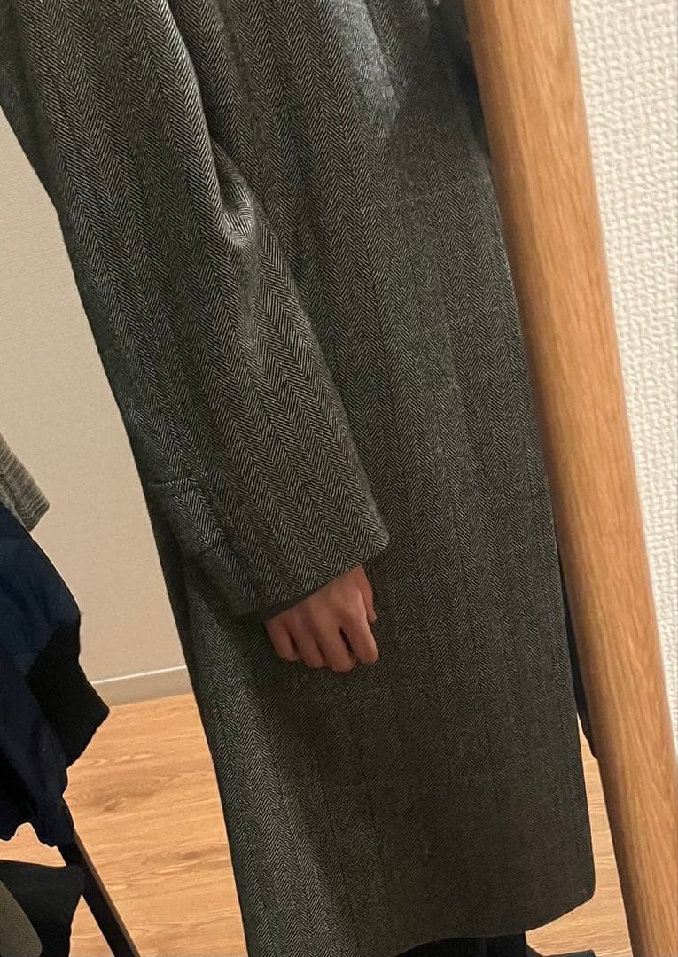 格安！着画あり★美品80s90s Burberrys ウールカシミヤ コート