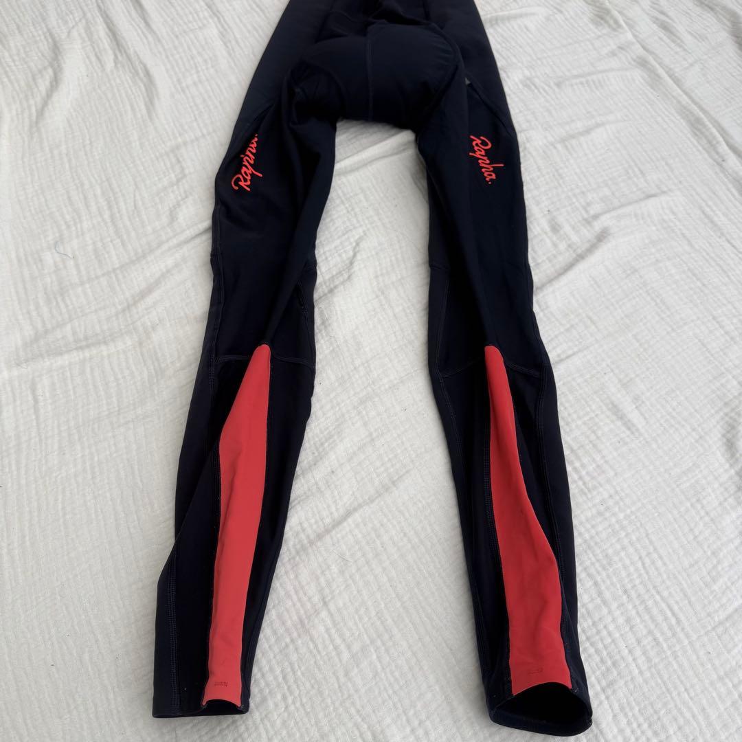 美品☆Rapha/ラファ/ウィンタータイツ/ウィズ パッド/冬用ビブタイツ