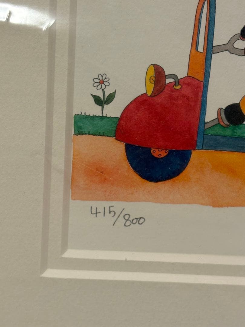 【12/16まで値下げ】美品★限定シリアルナンバー入り版画 クリーブ Clyv