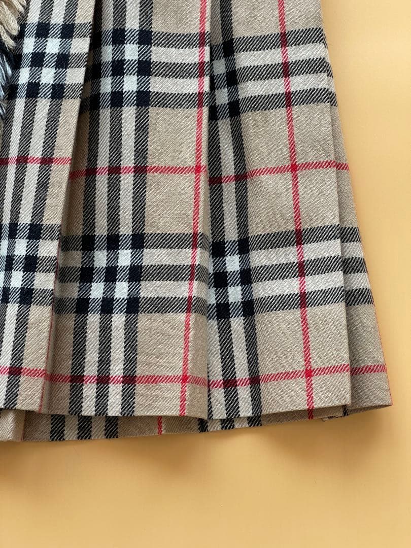 バーバリーブルーレーベル 巻きスカート 安室ちゃん 38 ノバチェック