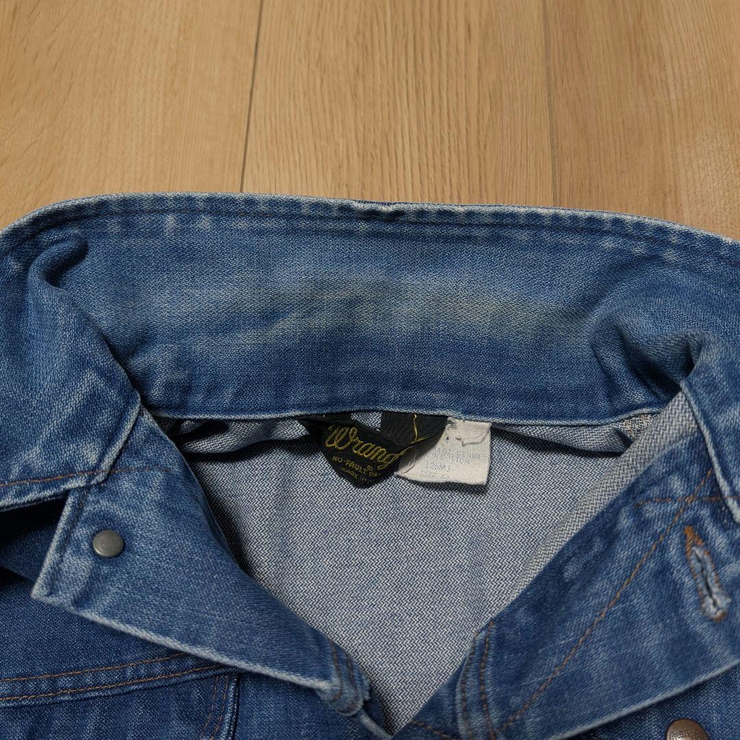 70s 80s Wrangler 126MJ サイズ44 デニムジャケット