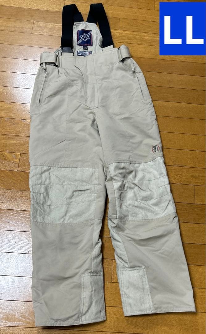 アシックス・minus twenty スノボ スキーウェア メンズ ベージュ