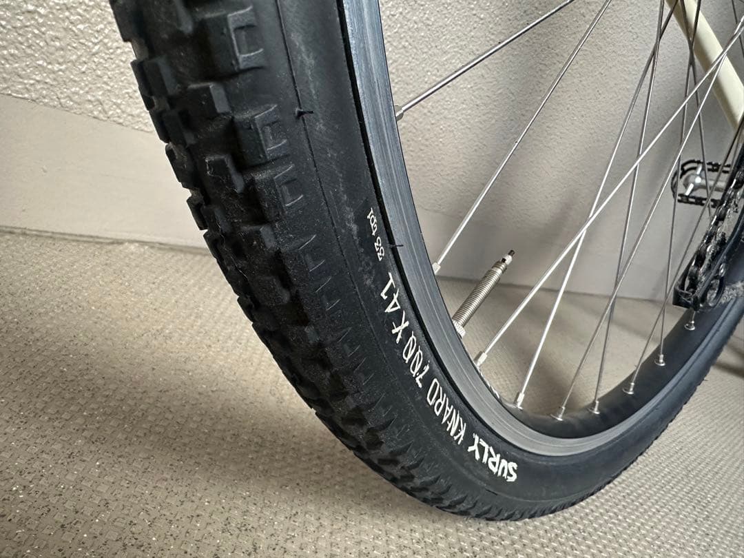 SURLY crosscheck純正完成車LG 58クリーム色 - メルカリ