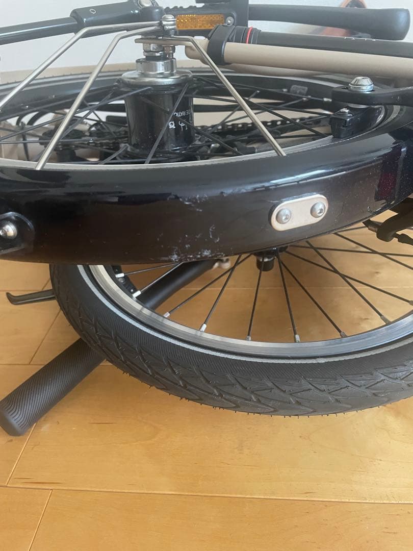 BROMPTON 2024年モデル S6L デューンサンド ブルックスのサドル付