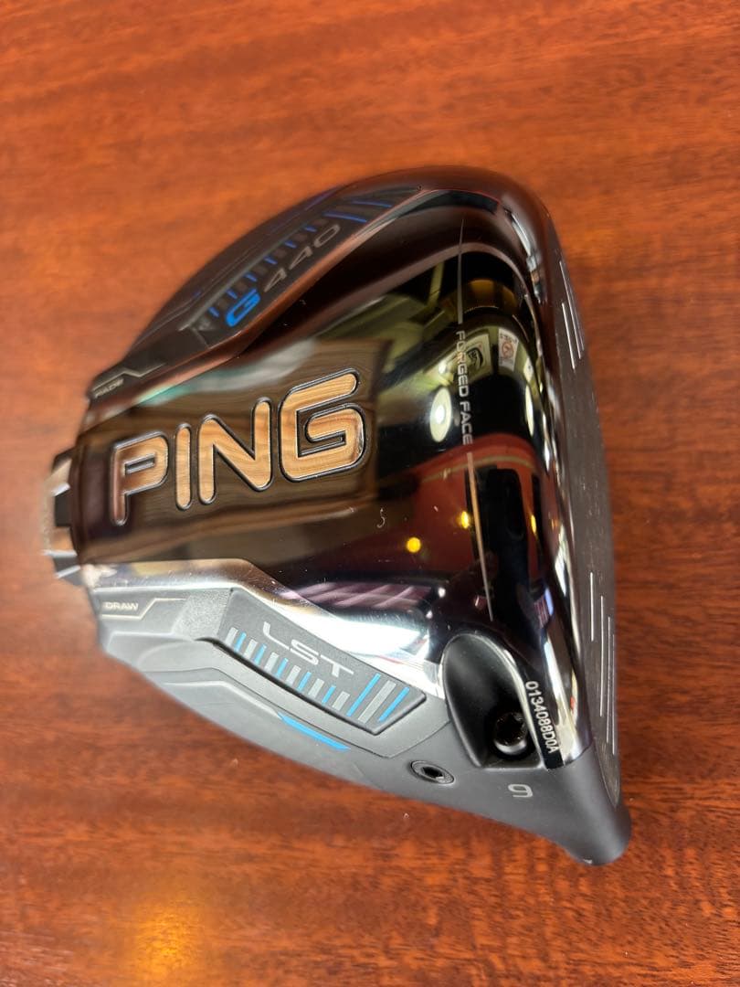 美品　PING G440LSTドライバー（９度）ヘッドのみ　コーティング済