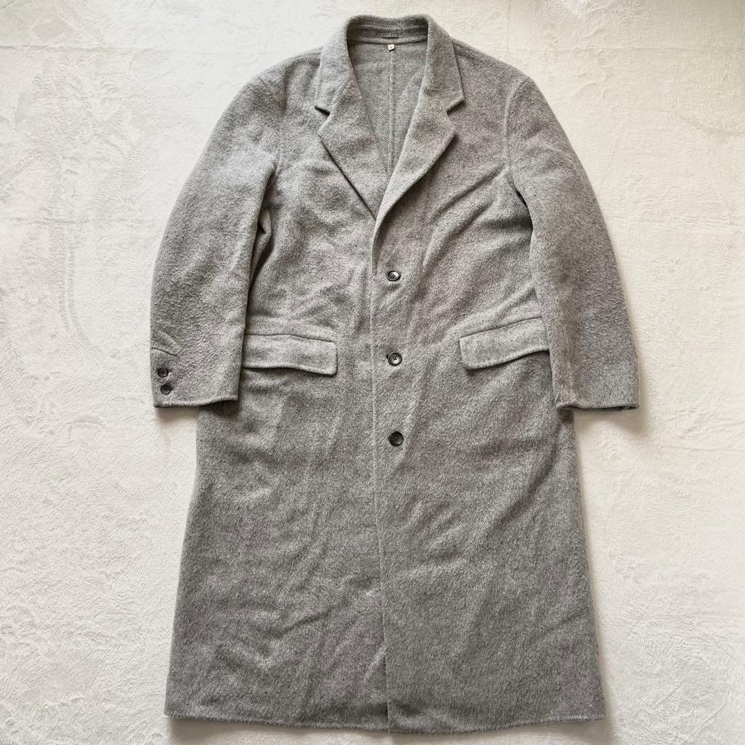 MUJI Labo カシミヤ混　チェスターコート グレー 24AW