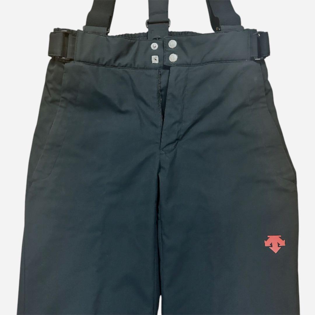 DESCENTE デサント スキーウエア メンズ M 上下セット 赤 黒