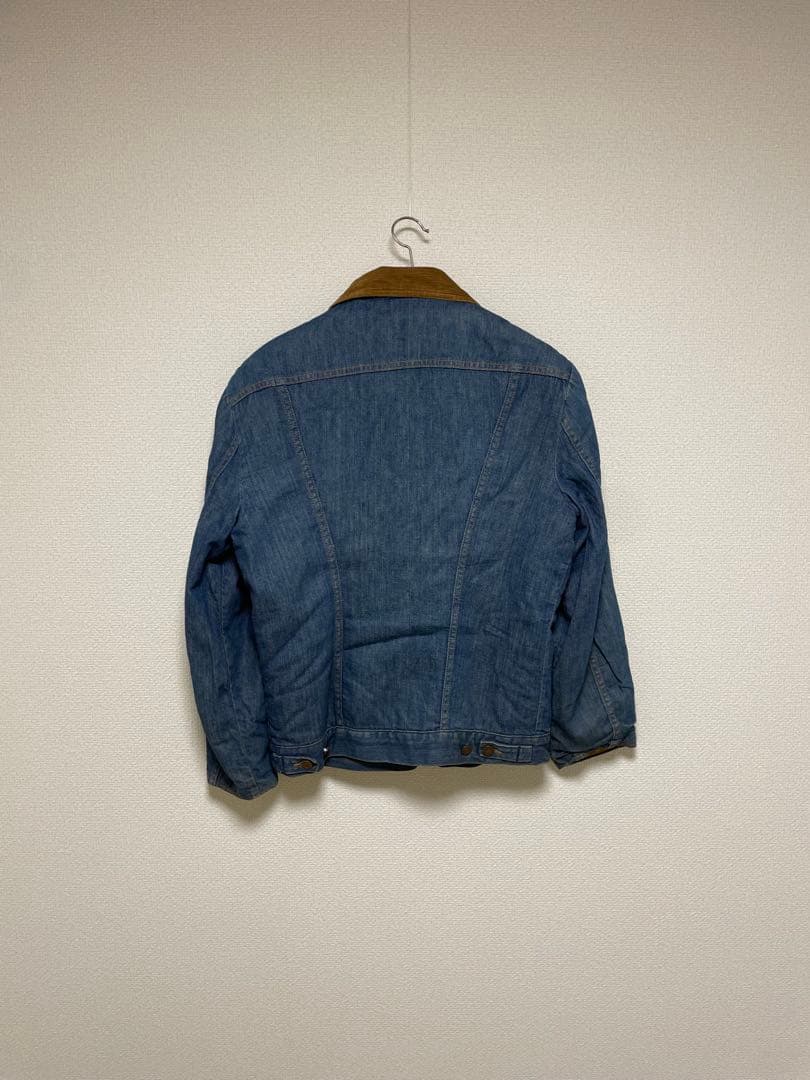 70s USA製 Wrangler デニムボアジャケット ランチコート ランチ