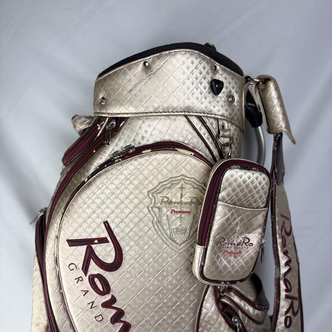 【希少】RomaRo ロマロ プレミアム 数量限定品 キャディバッグ 激レア