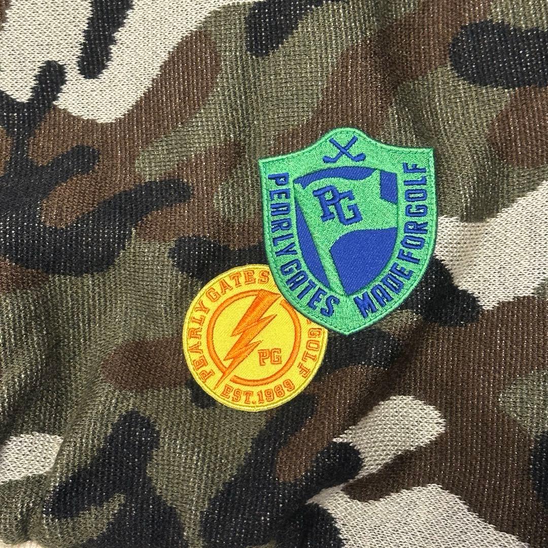 パーリーゲイツ☆カモフラ柄☆DIAPLEX☆レディース1