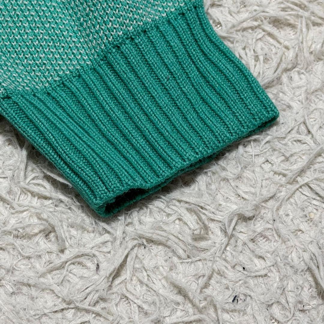 14968✨ジョーダン ユニオン コラボ ニットセーター グリーン 2XL