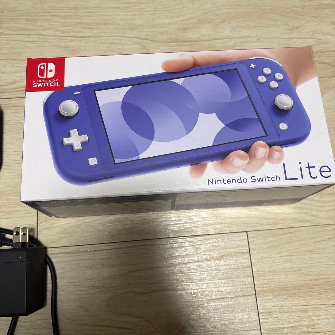 Switchライト青＋512GBマイクロsdカード