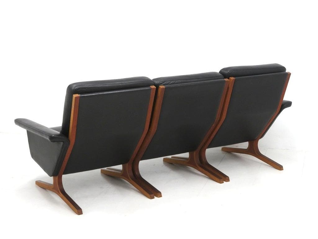 天童木工 ビンテージ 菅沢光政 ペリカン ビンテージ 3人掛けソファ 和