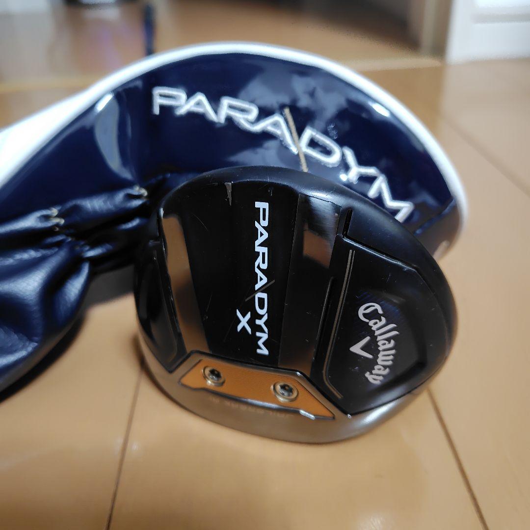 キャロウェイ PARADYM X / パラダイム X 5W 純正ヘッドカバー付き