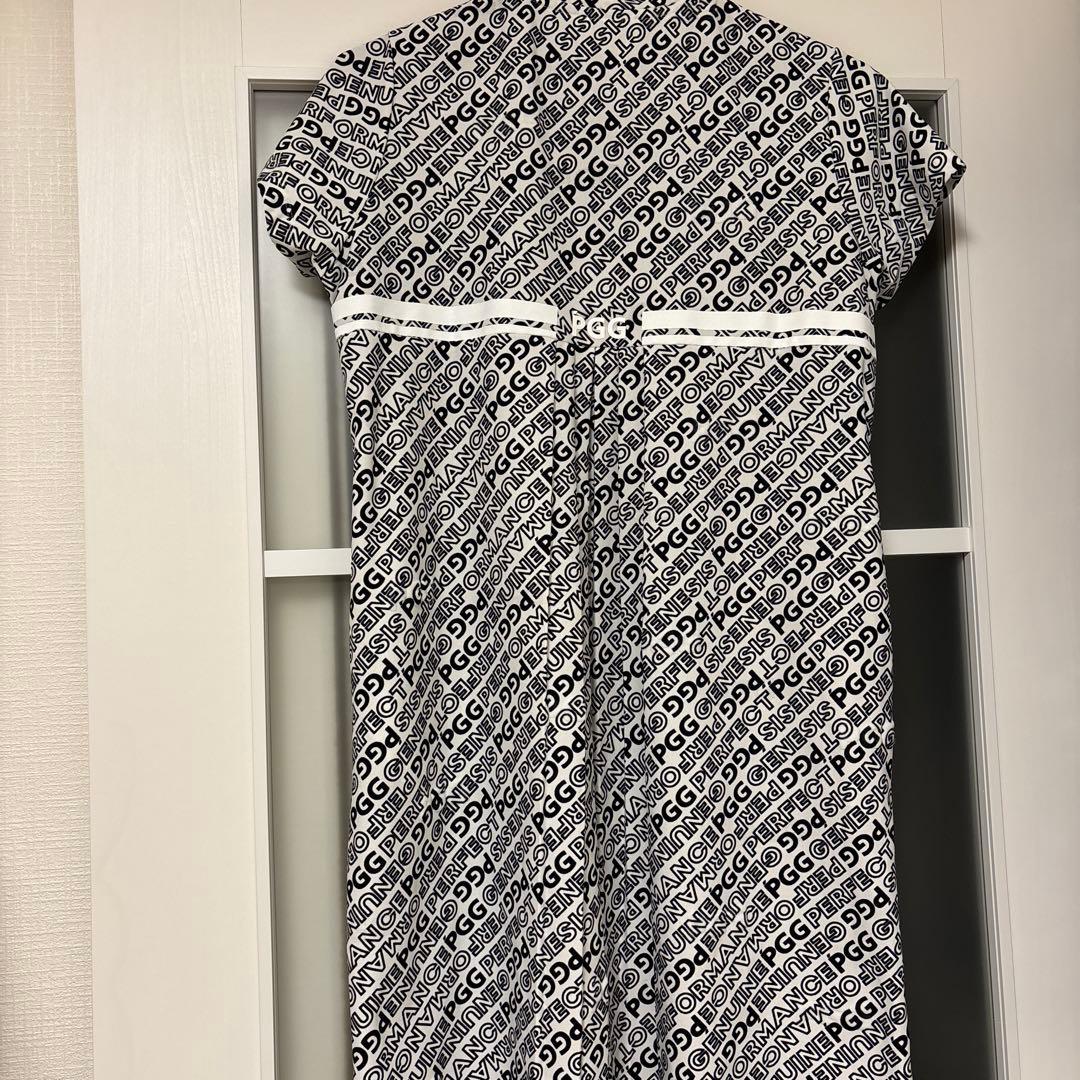 パーリーゲイツワンピース サイズ1 ピージージー　PGGパイルメッシュワンピース