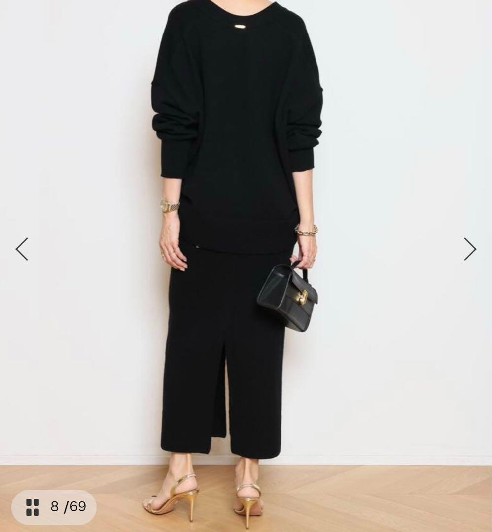 MUSE de Deuxieme Classe olbia スリットスカート38