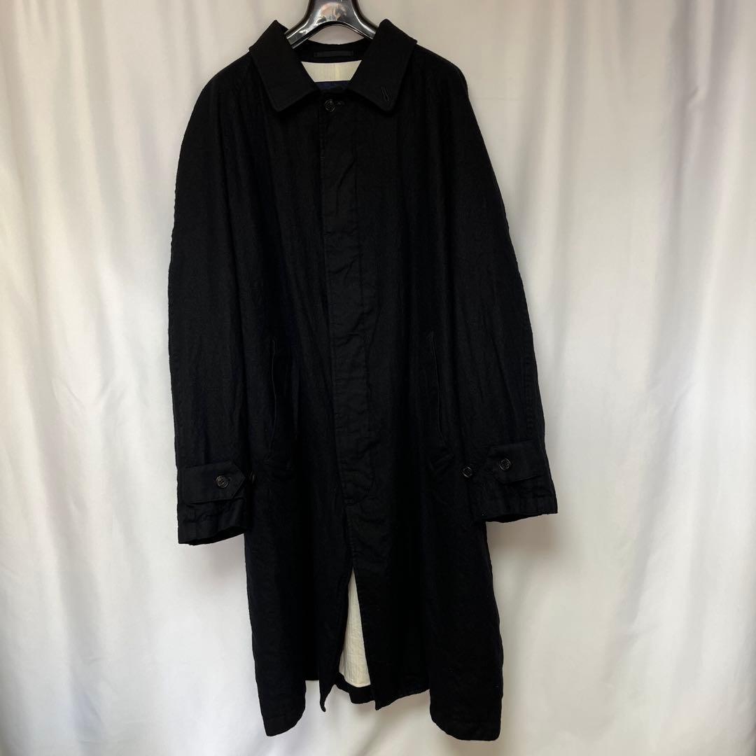 コムデギャルソンオム 24AW 製品縮絨 バルマカーンコート 黒M - メルカリ