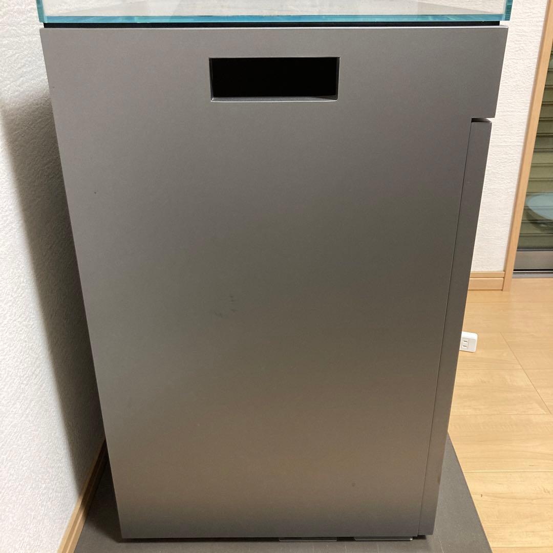 ADAウッドキャビネット水槽台 ガンメタシルバー(W60×D45×H70cm) - メルカリ