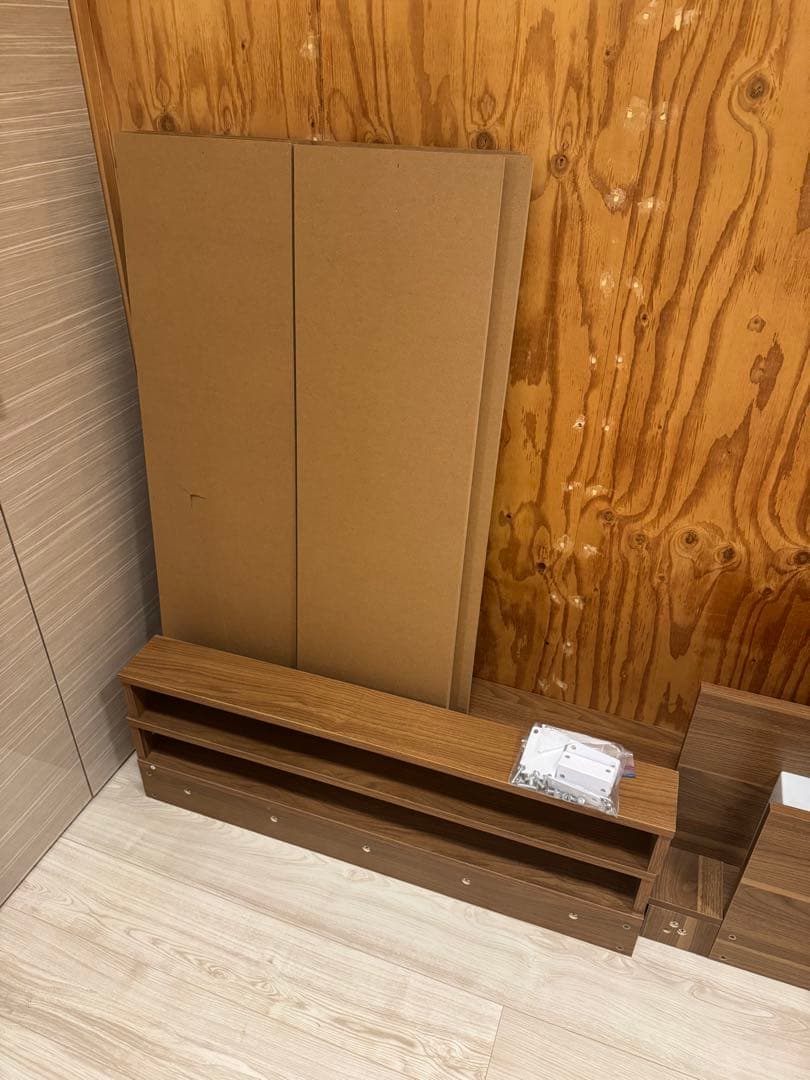 ローベットフレーム　セミダブル　ウォルナット　ブラウン