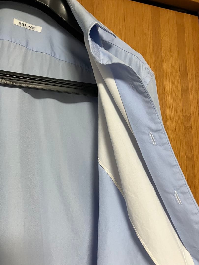 着用品】スタイリスト私物 ✕ FRAY コットンポプリンシャツ 38 - メルカリ