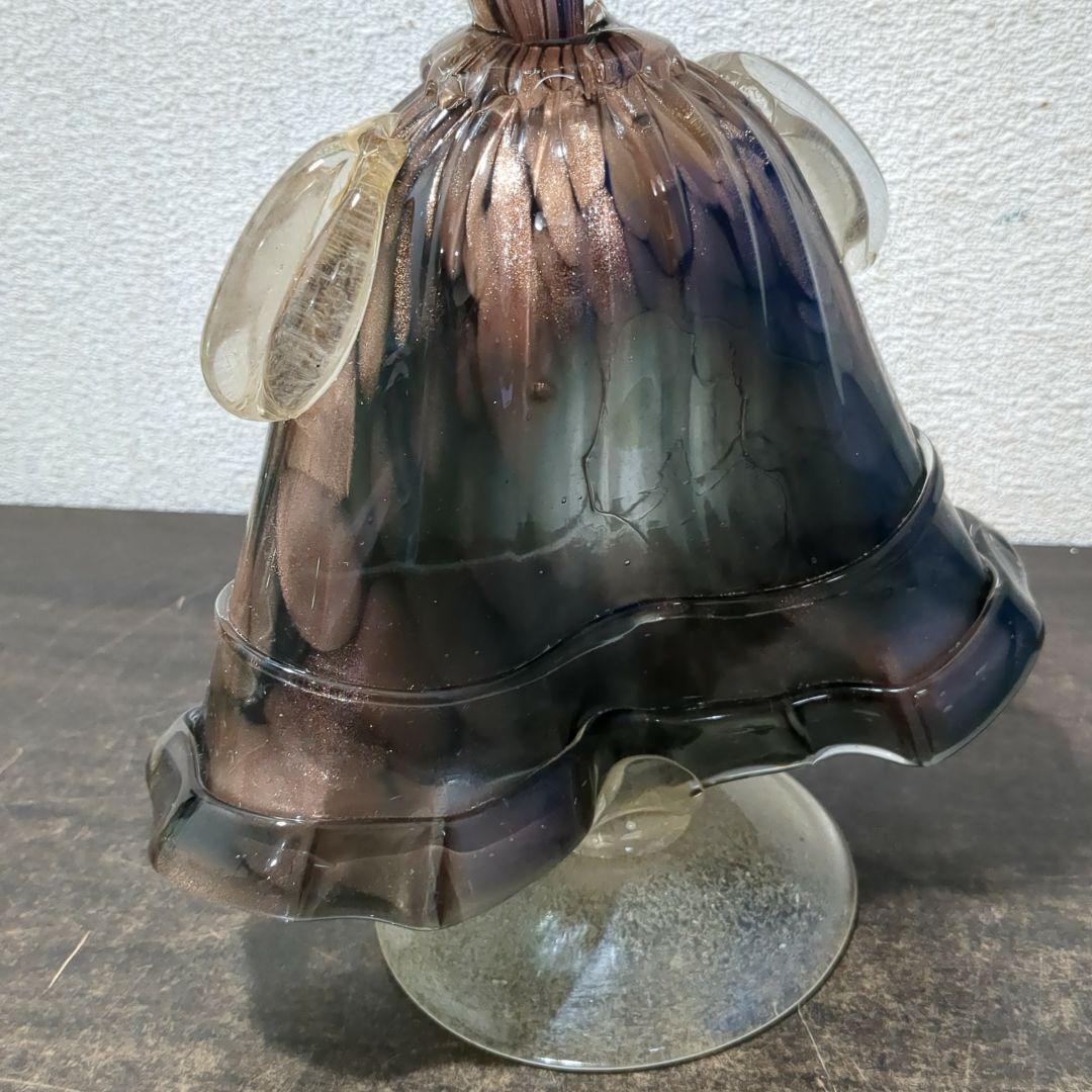 MURANO ベネチアグラス イタリア ガラス工芸品 M2239