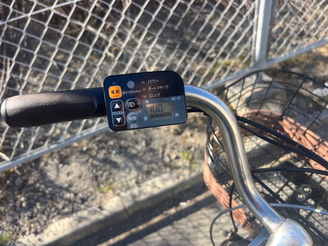 パナソニック電動アシスト自転車エコナビ付き26インチ5x5関東圏配送可能