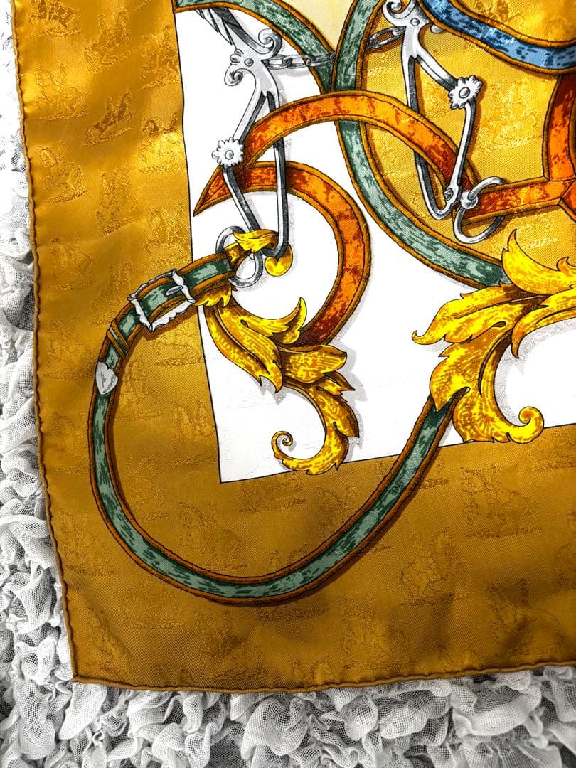 【未使用・正規品】HERMÈSエルメス スカーフ カレ90 エルメスの名作カレ