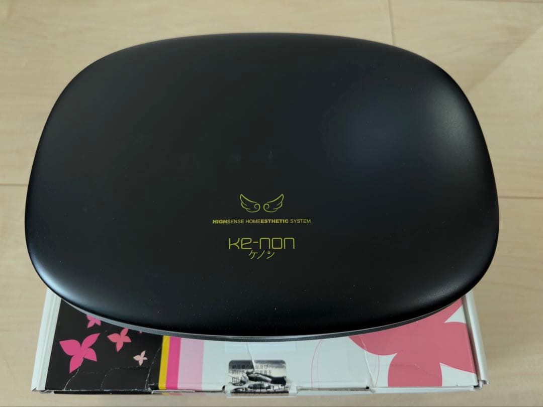 美品★ke-nonケノン黒ブラックver7.2プレミアムカートリッジ眉毛脱毛器付