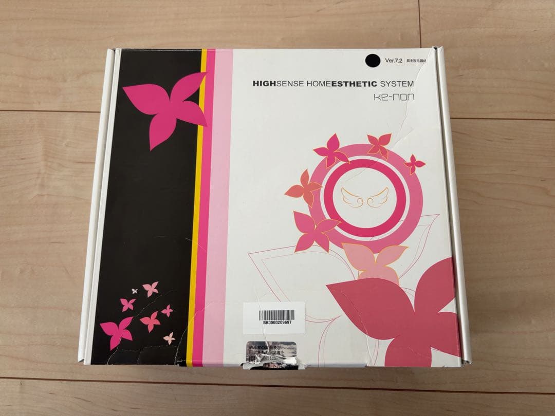 美品★ke-nonケノン黒ブラックver7.2プレミアムカートリッジ眉毛脱毛器付