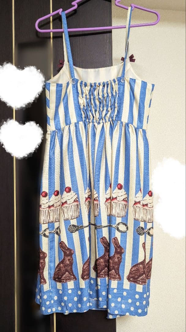 ウサギ　チョコ　キャミワンピース　Emily Temple cute