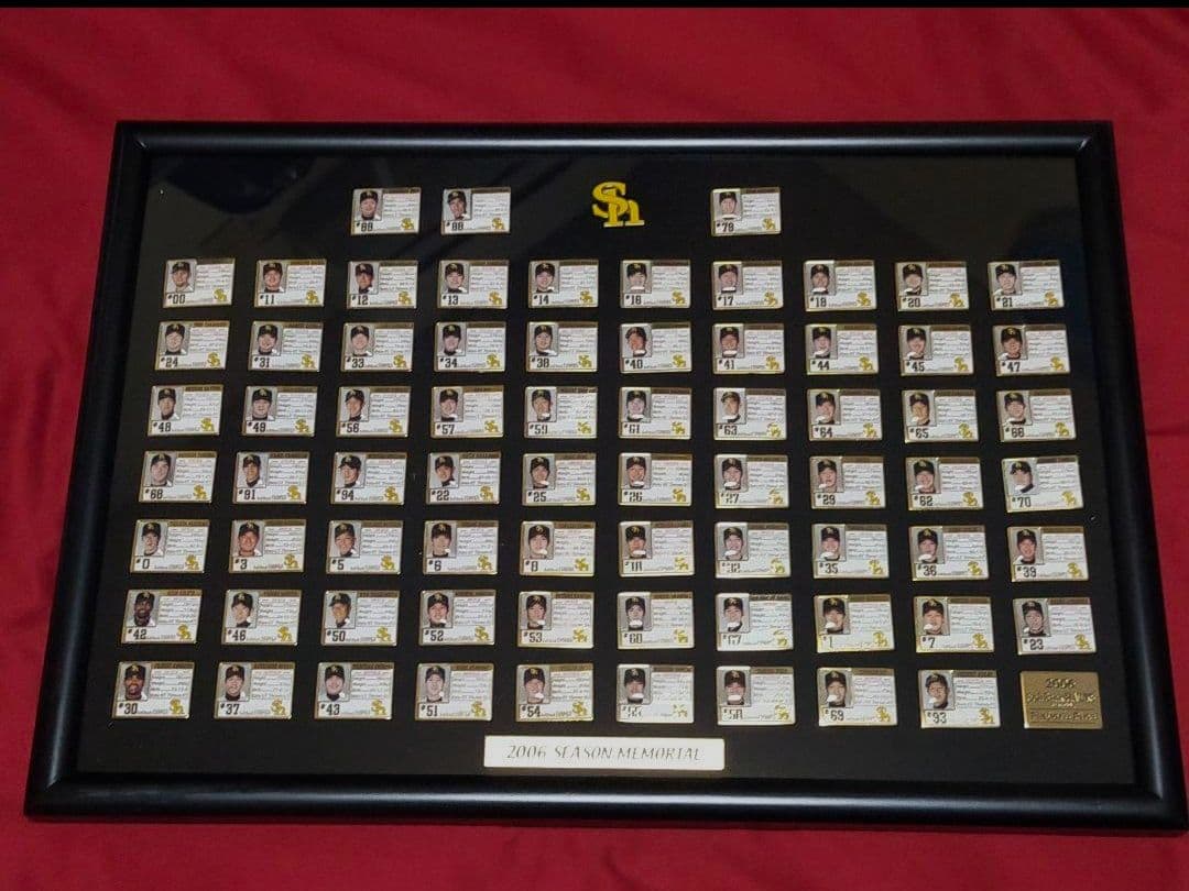 ⑥◆　ソフトバンクホークス　◆　2006年　ピンズコレクション　◆　監督・選手◆