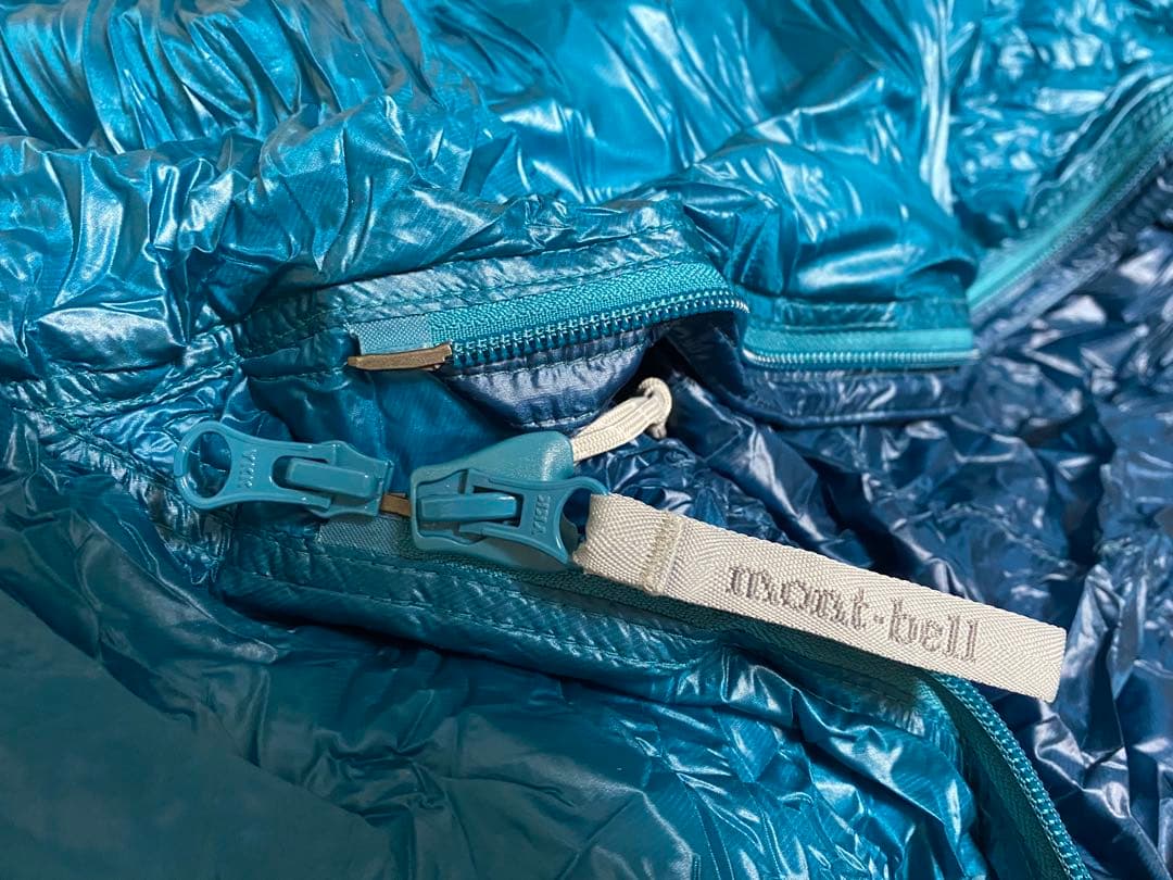 モンベル　シームレスダウンハガー800#3 ロング　1121408 中古